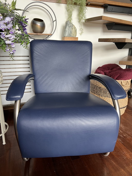 2x Pelle Divani Fauteuil