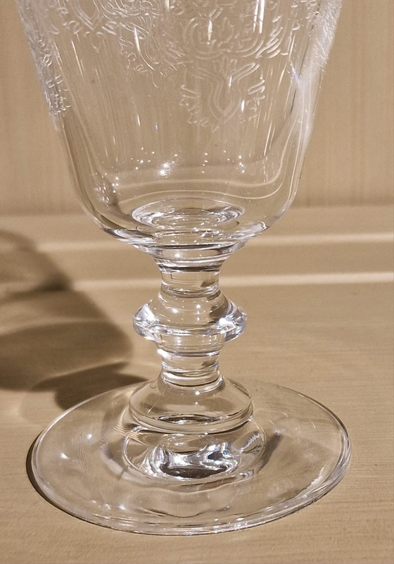 Image 1 of Set van 4 antieke glazen