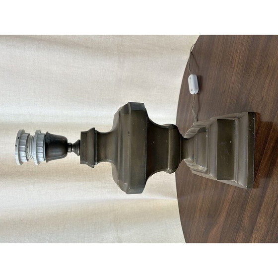 Image 1 of Vintage lamp in massief messing, 1950-1960