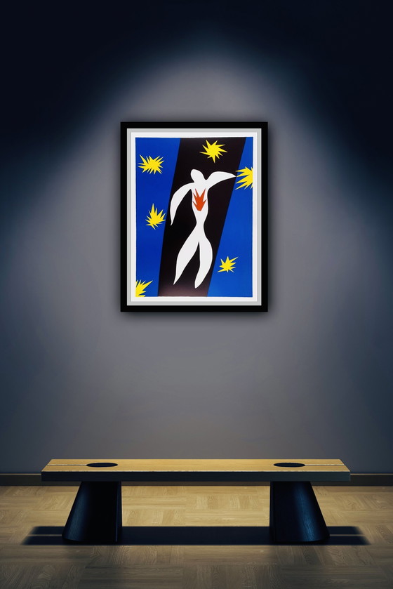 Image 1 of Henri Matisse: “La Chute D'Icare” (The Fall Of Icarus, 1943. Offsetlithografie.