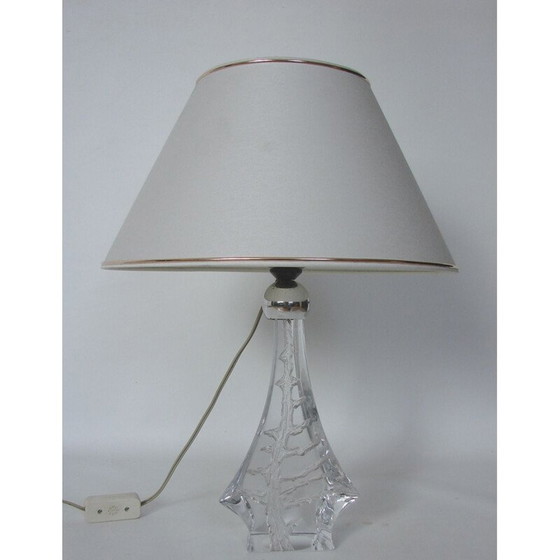 Image 1 of Vintage Daum Nancy lamp Frankrijk 1970