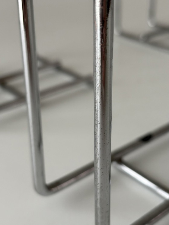 Image 1 of Willi Glaeser Vinylhouder, Platen Lp Rek/ Tijdschriftenbak Jaren 80