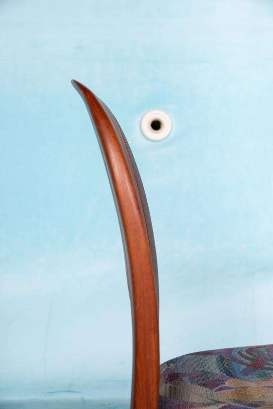 Image 1 of Japandi Danish design eetkamerstoelen 70s teak