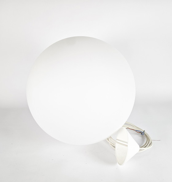 Image 1 of Hala Zeist  - bol lamp - hanglamp - kunststof - metaal - 90's