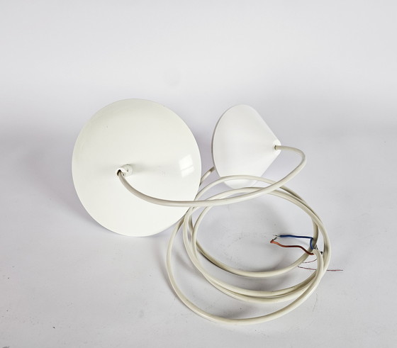 Image 1 of Hala Zeist  - bol lamp - hanglamp - kunststof - metaal - 90's