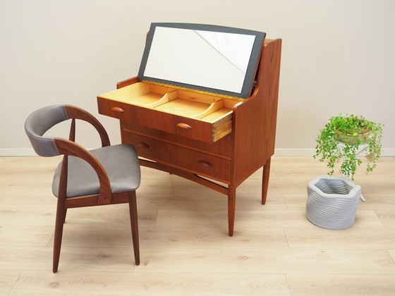 Image 1 of Teakhouten secretaire, Deens ontwerp, 1970S, Productie: Denemarken