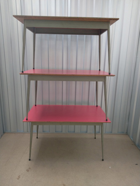 Image 1 of Formica tafel rood