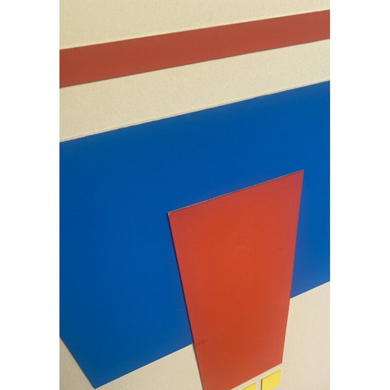 Image 1 of Vintage geometrische compositie door Albert Chubac