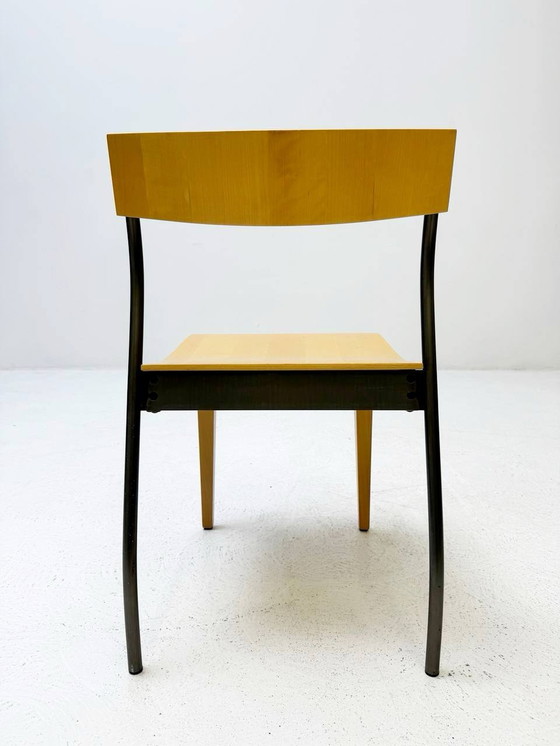 Image 1 of 4 Postmoderne Ikea-stoelen "Nordisk" van Tina Christensen