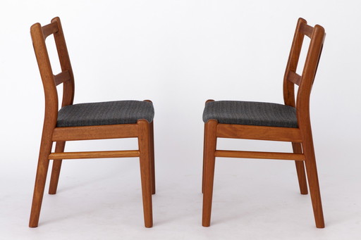 2 Vintage Deense stoelen - 1960S Mid Century Moderne Stijl