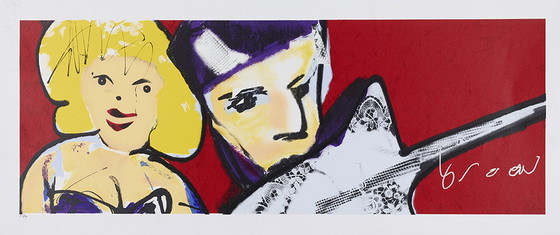 Image 1 of Herman Brood - Some like it hot zeefdruk