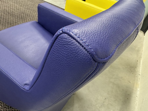 Leolux Dolcinea fauteuil senso indigo