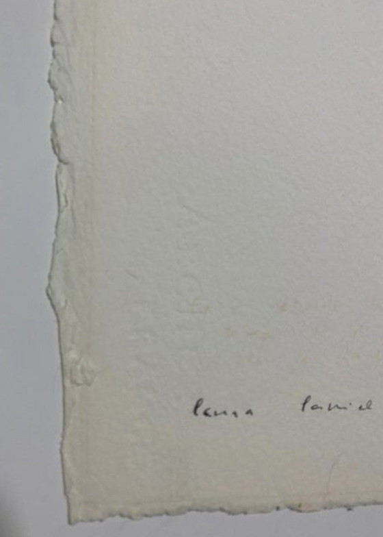 Image 1 of Laura Lamiel, Frankrijk. Originele tekening in inkt op papier, originele tekeninkt,