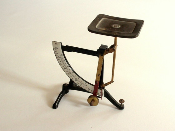 Image 1 of Mooie slinger letterweegschaal - Functioneel - Vintage uit de jaren 1940