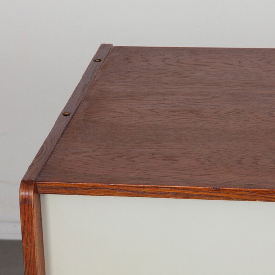 Image 1 of Vintage ladekast model U-452 in eikenhout van Jiri Jiroutek voor Interier Praha, Tsjecho-Slowakije 1960