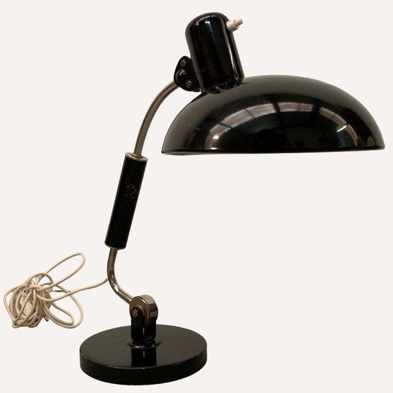 Image 1 of  Vintage Oostenrijkse Bauhaus creme bureaulamp van Christian Dell voor Koranda