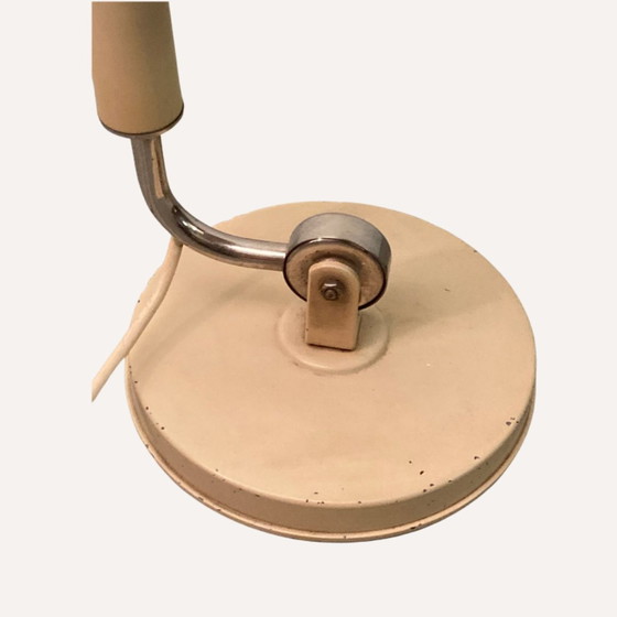 Image 1 of  Vintage Oostenrijkse Bauhaus creme bureaulamp van Christian Dell voor Koranda