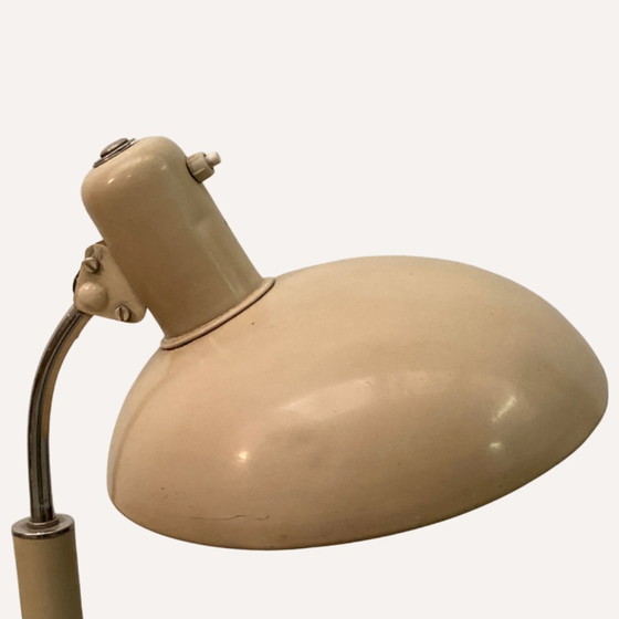 Image 1 of  Vintage Oostenrijkse Bauhaus creme bureaulamp van Christian Dell voor Koranda