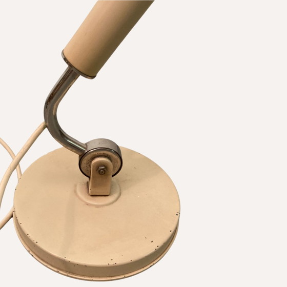 Image 1 of  Vintage Oostenrijkse Bauhaus creme bureaulamp van Christian Dell voor Koranda