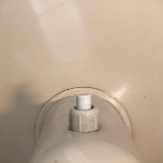 Image 1 of  Vintage Oostenrijkse Bauhaus creme bureaulamp van Christian Dell voor Koranda