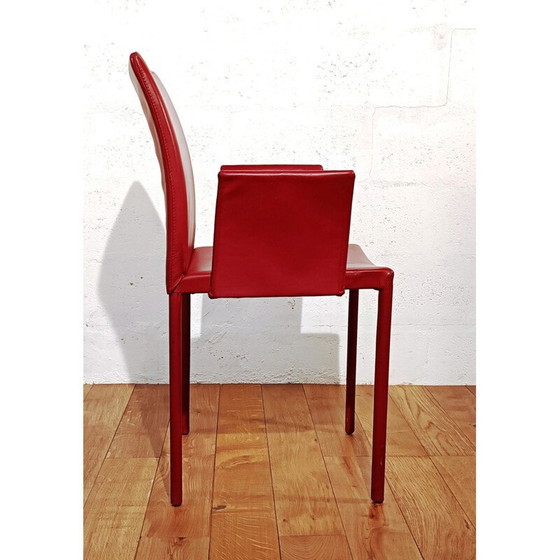 Image 1 of Vintage leren stoel