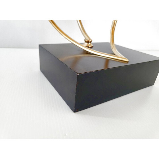 Image 1 of Vintage messing vlinderlamp, 1970