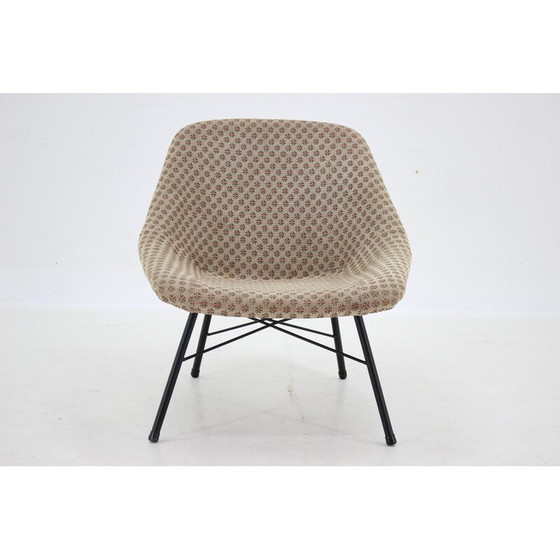 Image 1 of Vintage Shell ijzeren fauteuil, Duitsland 1970