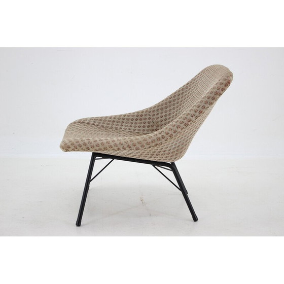 Image 1 of Vintage Shell ijzeren fauteuil, Duitsland 1970