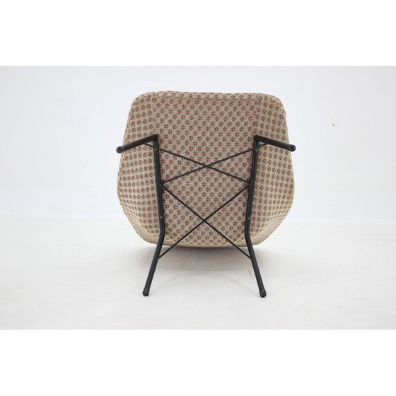 Image 1 of Vintage Shell ijzeren fauteuil, Duitsland 1970