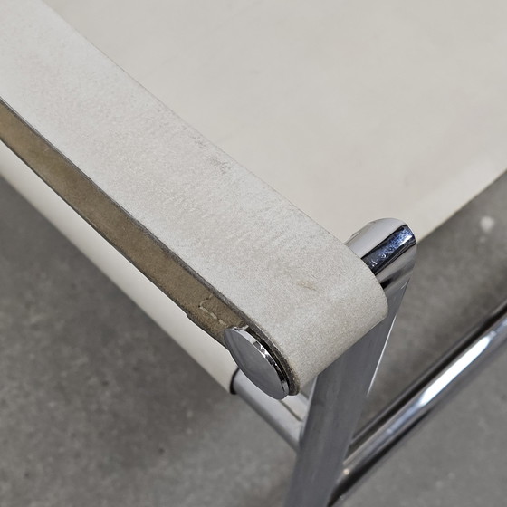 Image 1 of Vintage Leren Fauteuil Replica Le Corbusier Lc1