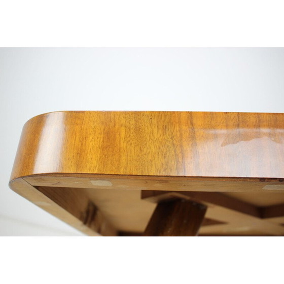 Image 1 of Vintage houten salontafel, Tsjecho-Slowakije