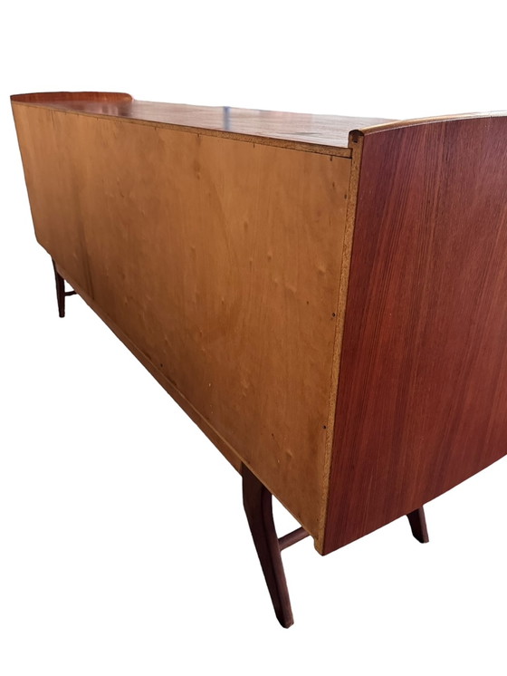 Image 1 of Vintage dressoir - Mid century lowboard