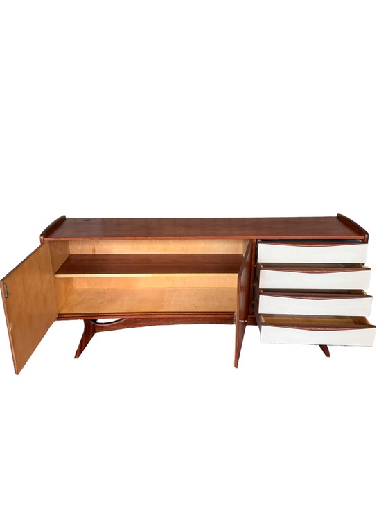 Image 1 of Vintage dressoir - Mid century lowboard