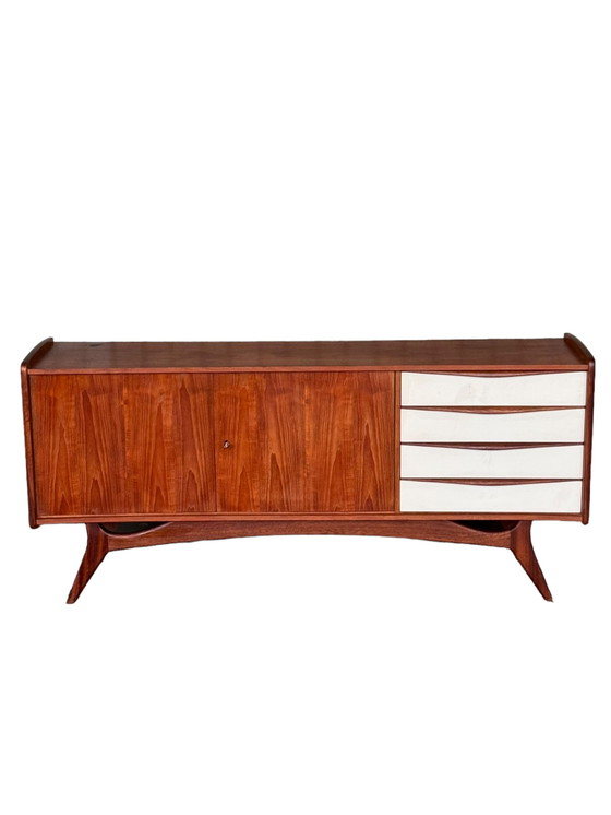 Image 1 of Vintage dressoir - Mid century lowboard