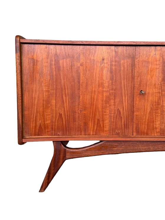 Image 1 of Vintage dressoir - Mid century lowboard