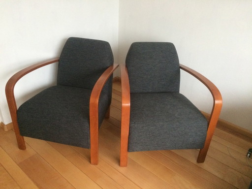 2x Design Club-Fauteuils.