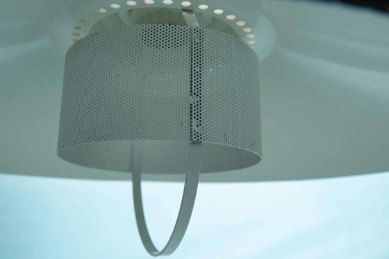 Image 1 of Zweeds minimalistische hanglamp jaren 70, vintage treklamp