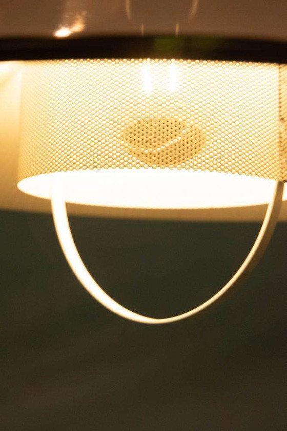 Image 1 of Zweeds minimalistische hanglamp jaren 70, vintage treklamp