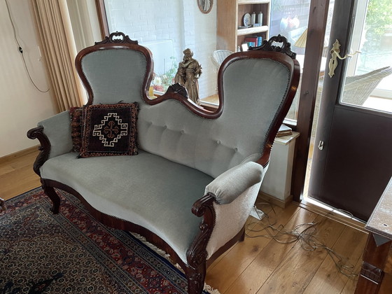 Image 1 of Biedermeier Love Seat