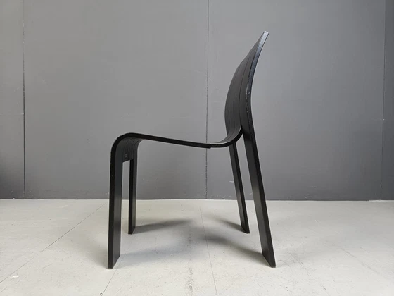 Image 1 of Set van 6 stapelbare Gijs Bakker stoelen, 1980S