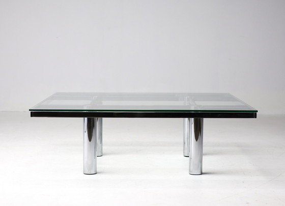 Image 1 of 1970S Lage tafel 'Andre' van Tobia Scarpa voor Knoll