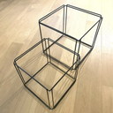 Max Sauze Isocele Bijzettafel 2X
