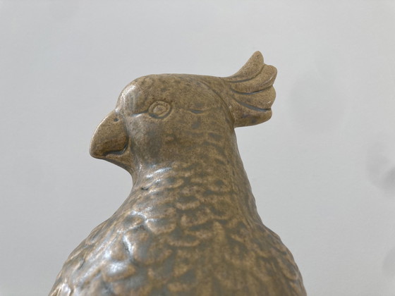 Image 1 of Beeld Van Kaketoe, Keramiek, Ongeveer 32 cm Hoog