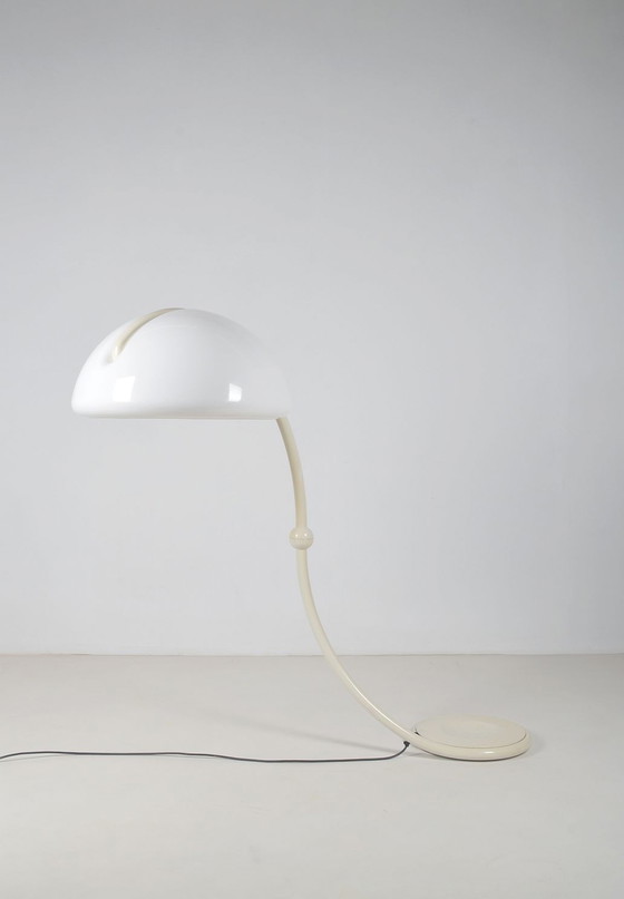 Image 1 of Serpente vloerlamp ontworpen door Elio Martinelli voor Martinelli Luce, jaren 60