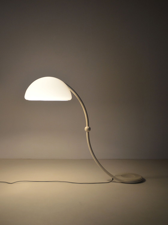 Image 1 of Serpente vloerlamp ontworpen door Elio Martinelli voor Martinelli Luce, jaren 60