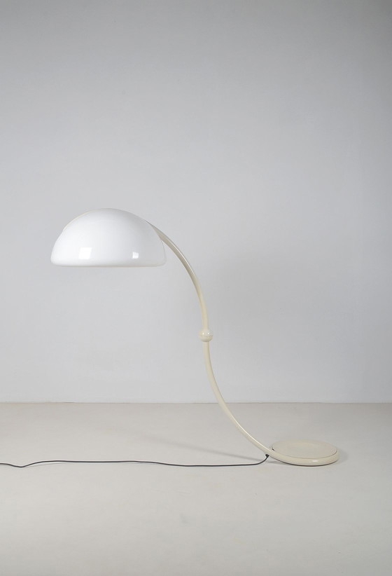 Image 1 of Serpente vloerlamp ontworpen door Elio Martinelli voor Martinelli Luce, jaren 60