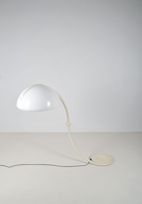 Image 1 of Serpente vloerlamp ontworpen door Elio Martinelli voor Martinelli Luce, jaren 60