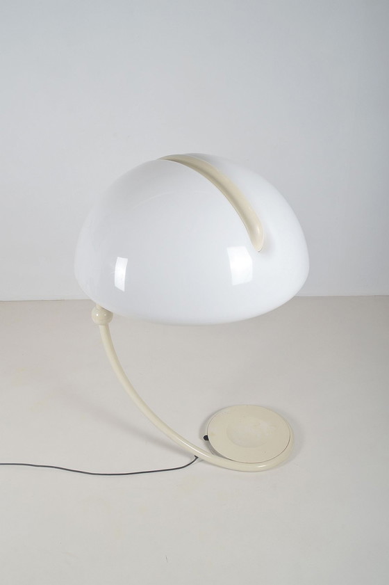 Image 1 of Serpente vloerlamp ontworpen door Elio Martinelli voor Martinelli Luce, jaren 60