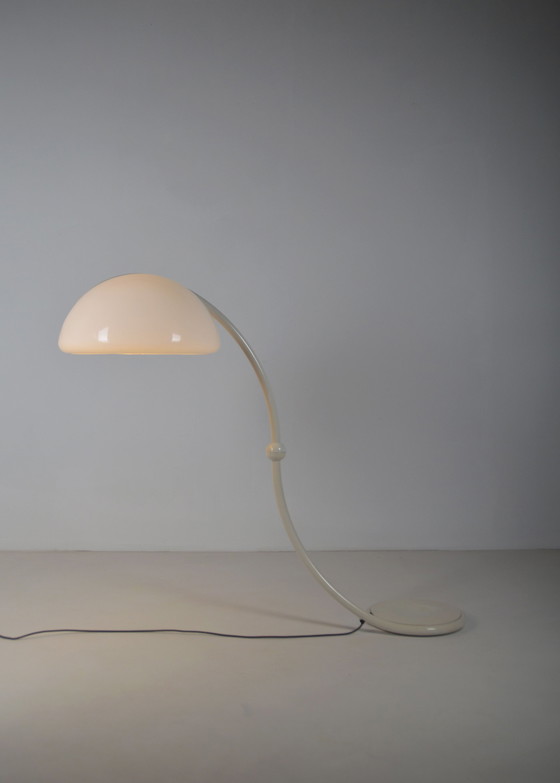 Image 1 of Serpente vloerlamp ontworpen door Elio Martinelli voor Martinelli Luce, jaren 60