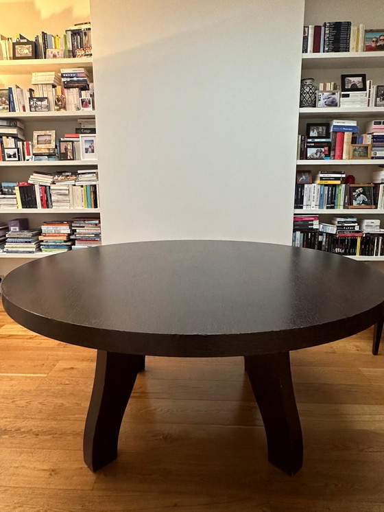 Image 1 of Philippe Hurel Tafel met 6 bijpassende stoelen